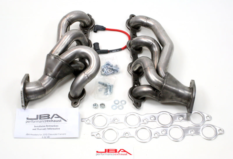 JBA 10-15 Chevrolet Camaro 6.2L LS 1-3/4in Primary Raw 409SS Cat4Ward Header-thumbmail-2
