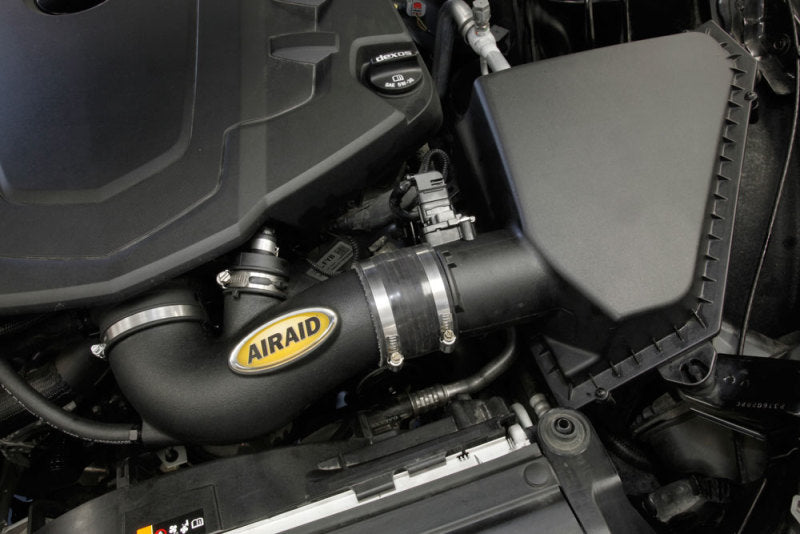 Airaid 16-18 Chevrolet Camaro 3.6L V6 F/I Airaid Jr Intake Kit - Dry / Red Media-thumbmail-5