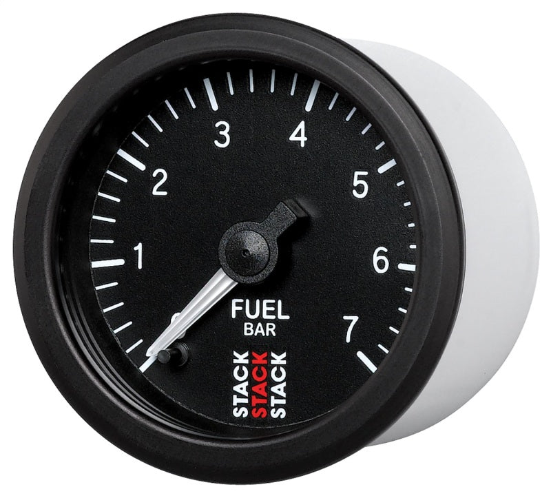 Autometer Stack 52mm 0-7 Bar M10 Male Pro Stepper Motor Fuel Pressure Gauge - Black-thumbmail-4