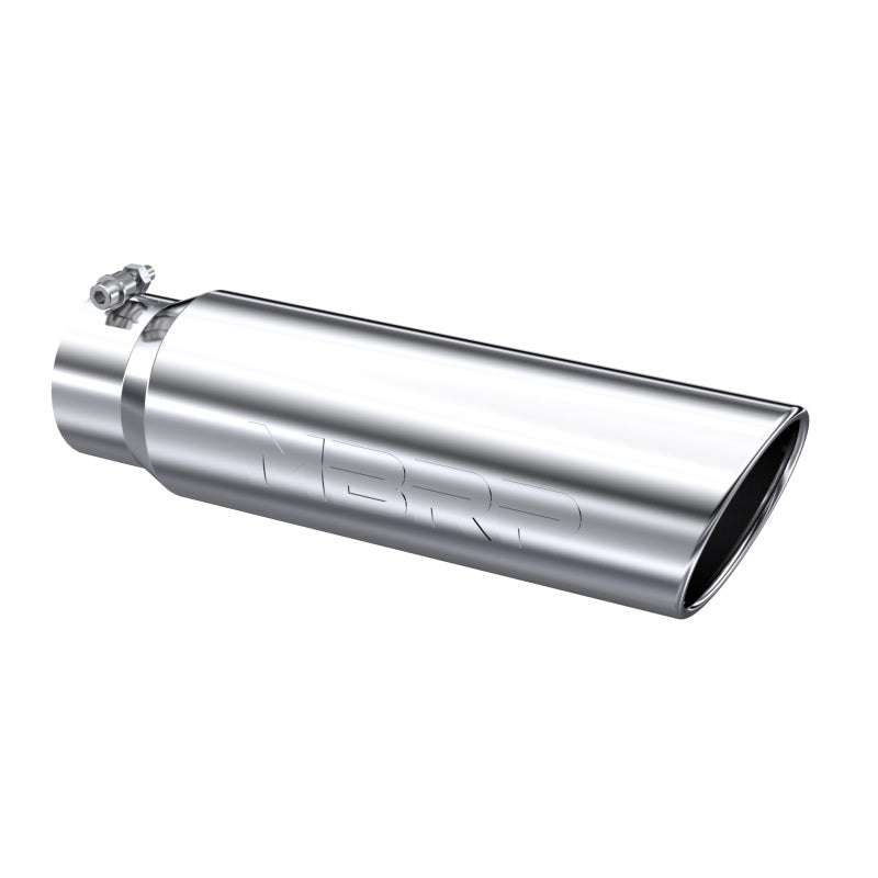 MBRP Universal 5in OD Angled Rolled End 4in Inlet 18in Lgth T304 Exhaust Tip-thumbmail-3