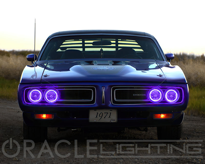 Oracle Pre-Installed Lights 5.75 IN. Sealed Beam - ColorSHIFT Halo-thumbmail-9