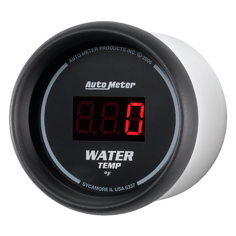 Autometer Black 0-300 F Digital Water Temp Gauge-thumbmail-2