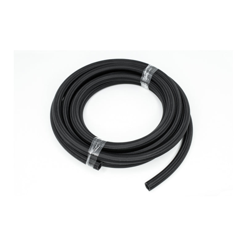 DeatschWerks 10AN Black Nylon Braided CPE Hose 20 Feet-thumbmail-1