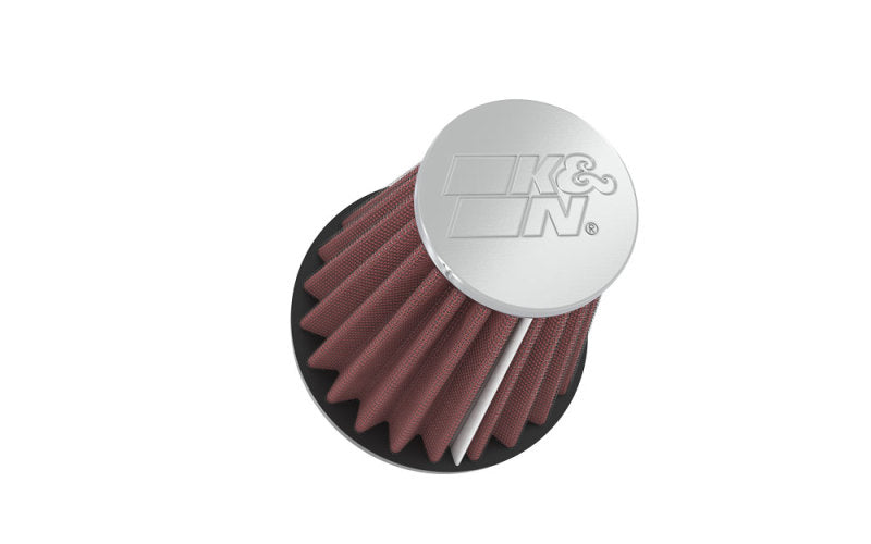 K&N Universal Chrome Filter 2.25 Inch Flange / 3.5 Inch Base / 2 Inch Top / 4 Inch Height-thumbmail-2