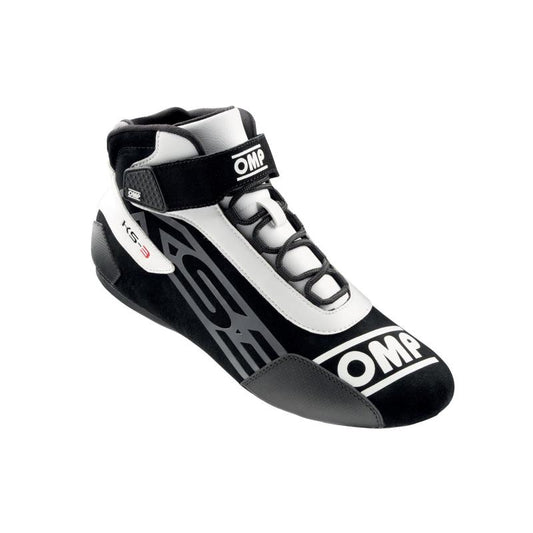 OMP KS-3 Shoes My2021 Black/White - Size 32