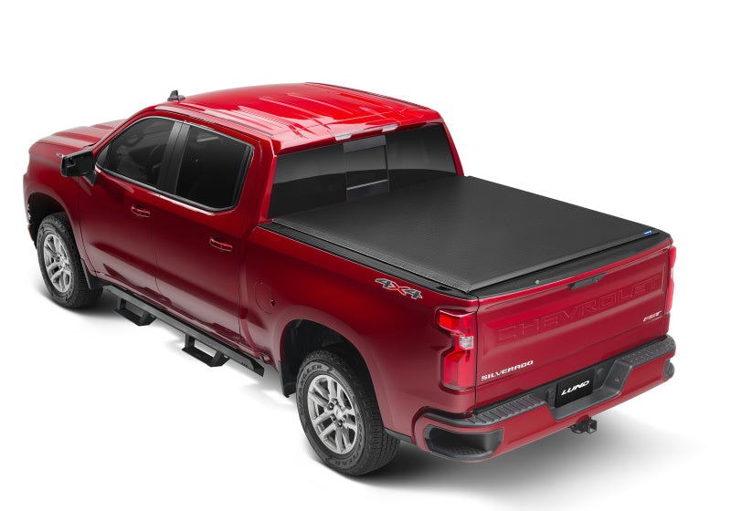 Lund 15-17 Chevy Colorado (6ft. Bed) Genesis Roll Up Tonneau Cover - Black-thumbmail-3