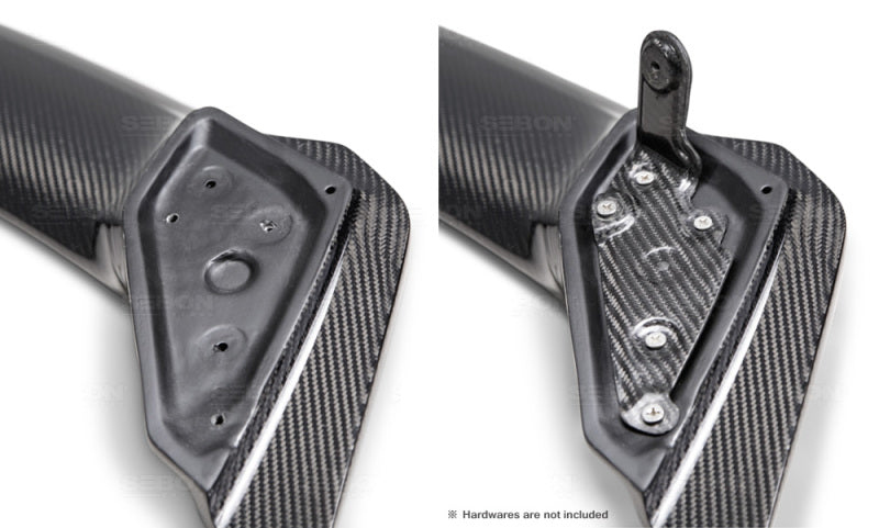 Seibon 14-15 Honda Civic 2 Door Si-Style Carbon Fiber Rear Spoiler-thumbmail-4