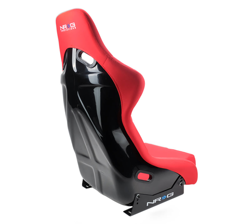 NRG FRP Bucket Seat (Red Cloth) - Large-thumbmail-7