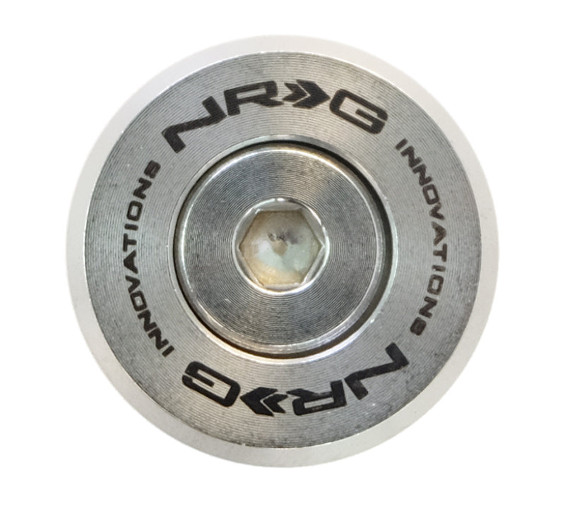 NRG M Style Fender Washer Kit TI Series M6 Bolts For Metal (Silver Washer/Silver Screw) - Set of 10-thumbmail-1