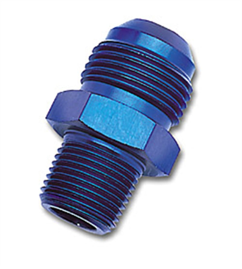 Russell Performance -6 AN to 1/8in NPT Straight Flare to Pipe (Blue)-thumbmail-3