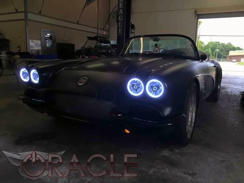 Oracle Pre-Installed Lights 5.75 IN. Sealed Beam - ColorSHIFT Halo-thumbmail-10