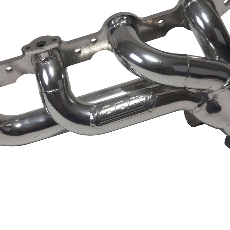 BBK 99-04 GM Truck SUV 4.8 5.3 Shorty Tuned Length Exhaust Headers - 1-3/4 Titanium Ceramic-thumbmail-12