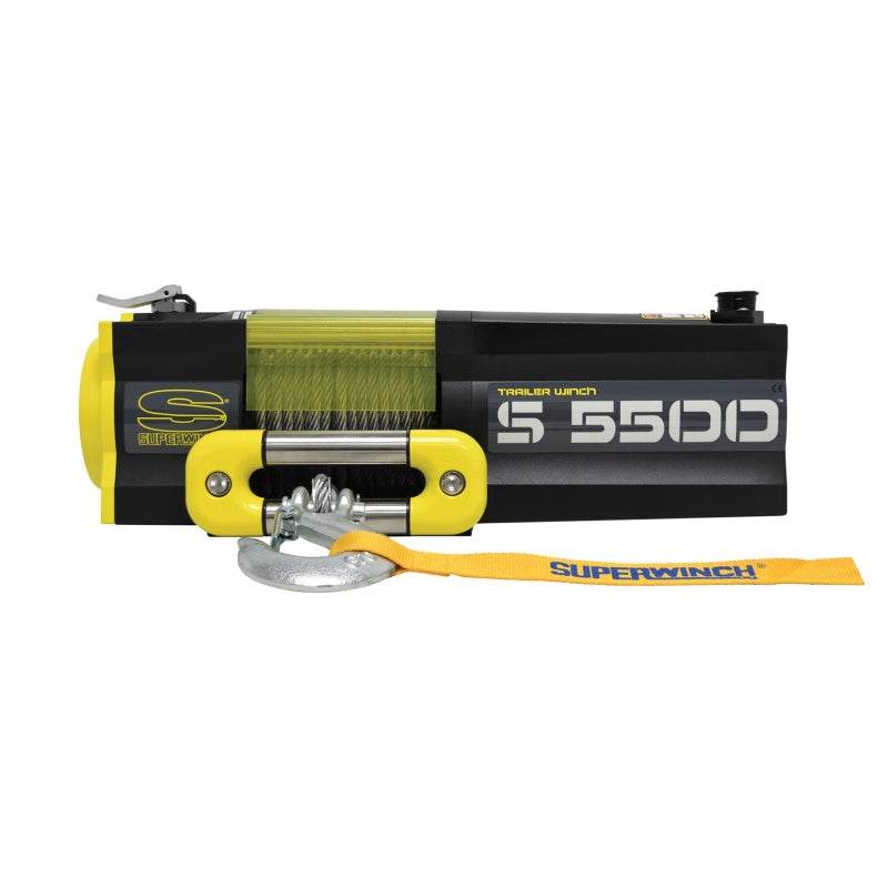 Superwinch 5500 LBS 12V DC 7/32in x 60ft Steel Rope S5500 Winch-thumbmail-8