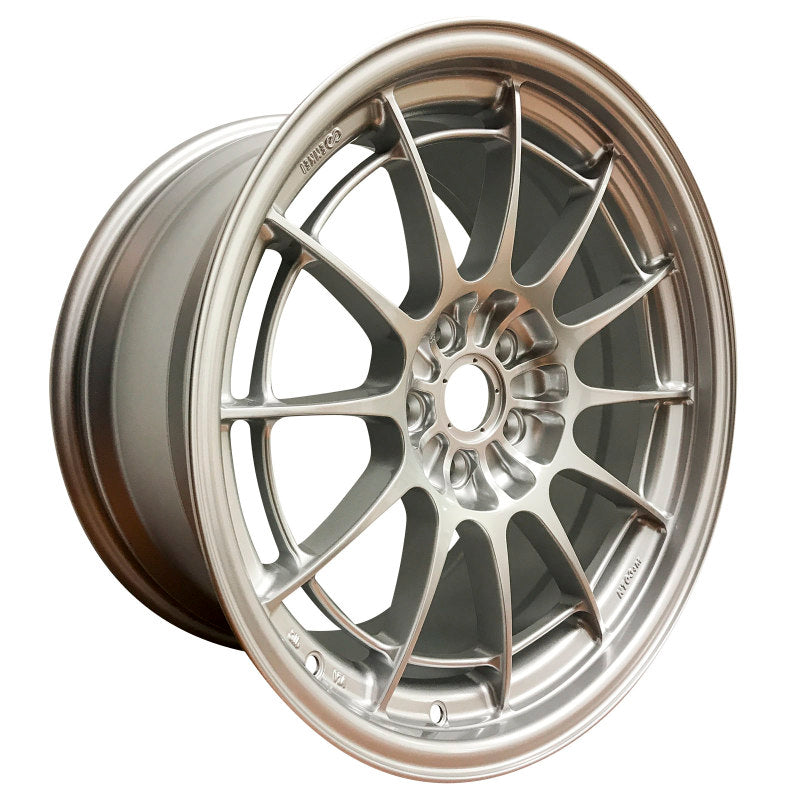 Enkei NT03+M 18x9.5 5x108 40mm Offset 72.6mm Bore F1 Silver Wheel (MIN ORDER QTY 40)-thumbmail-2