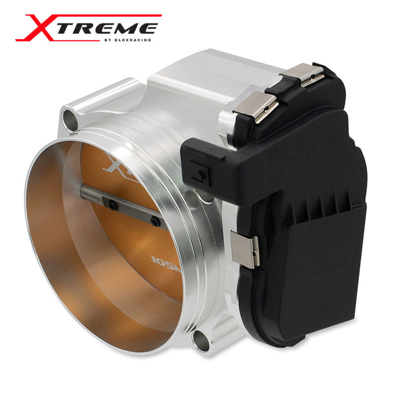 BLOX Racing 2015+ Dodge Hellcat / Jeep Trackhawk 6.2L 105mm Electronic Billet Throttle Body - Silver-thumbmail-2