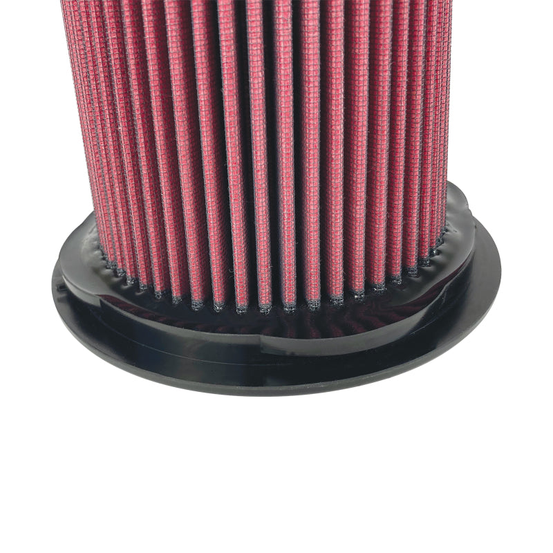 Injen 8-Layer Oiled Cotton Gauze Air Filter 5in Flange ID 8in Base/ 7.9in Height/ 5.3in Inertia Top-thumbmail-4