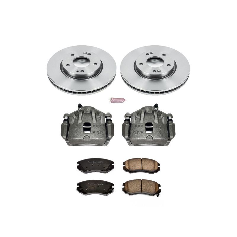 Power Stop 06-10 Hyundai Sonata Front Autospecialty Brake Kit w/Calipers-thumbmail-1
