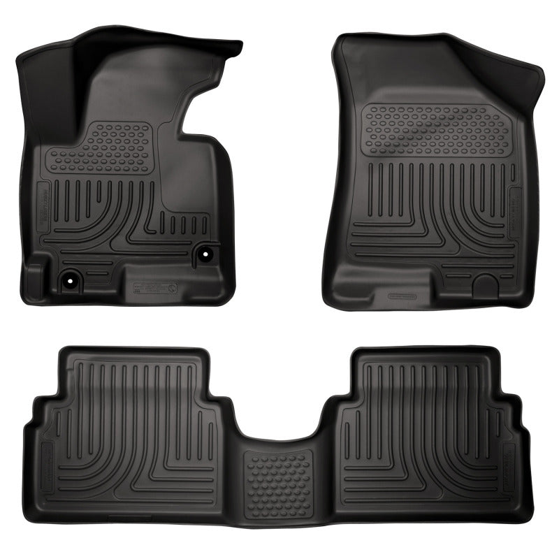 Husky Liners 11-12 Hyundai Tucson WeatherBeater Combo Black Floor Liners-thumbmail-1