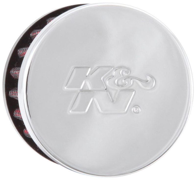 K&N Clamp On Rubber Base Crankcase Vent Filter 0.5in Flange ID 2in OD 1.5in Height-thumbmail-12
