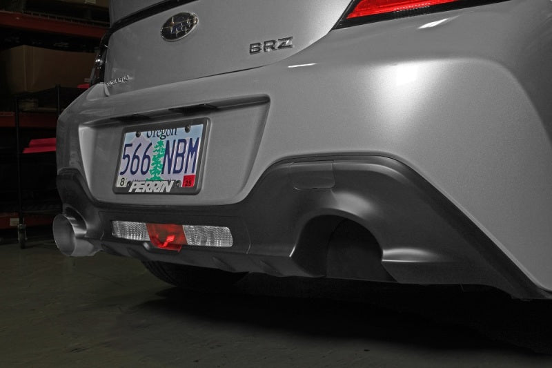 Perrin 22+ BRZ/GR86 Exhaust Cutout Plate (Right Side For Single Outlet Exhaust Systems)-thumbmail-3