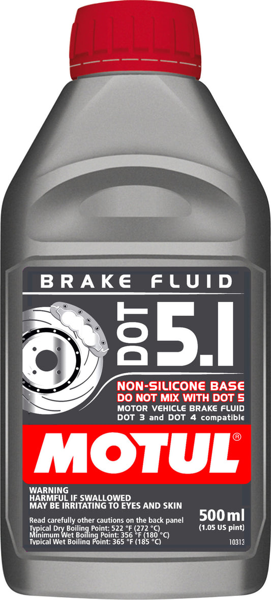 Motul 1/2L Brake Fluid DOT 5.1 (case of 12)