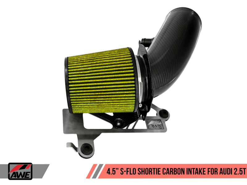 AWE Tuning Audi RS3 / TT RS S-FLO Shortie Carbon Fiber Intake-thumbmail-4