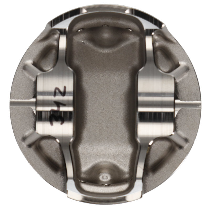 Wiseco Mitsu Evo 4-9 HD2 Asymmetric Skirt Gas Ported Bore 86.50mm - Size +.060 -CR 10.5:1 Piston Set-thumbmail-8