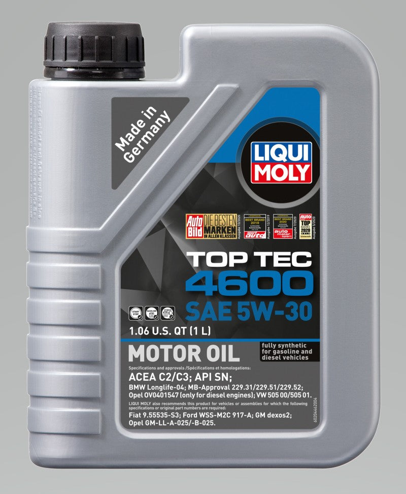 LIQUI MOLY 1L Top Tec 4600 Motor Oil 5W30-thumbmail-2