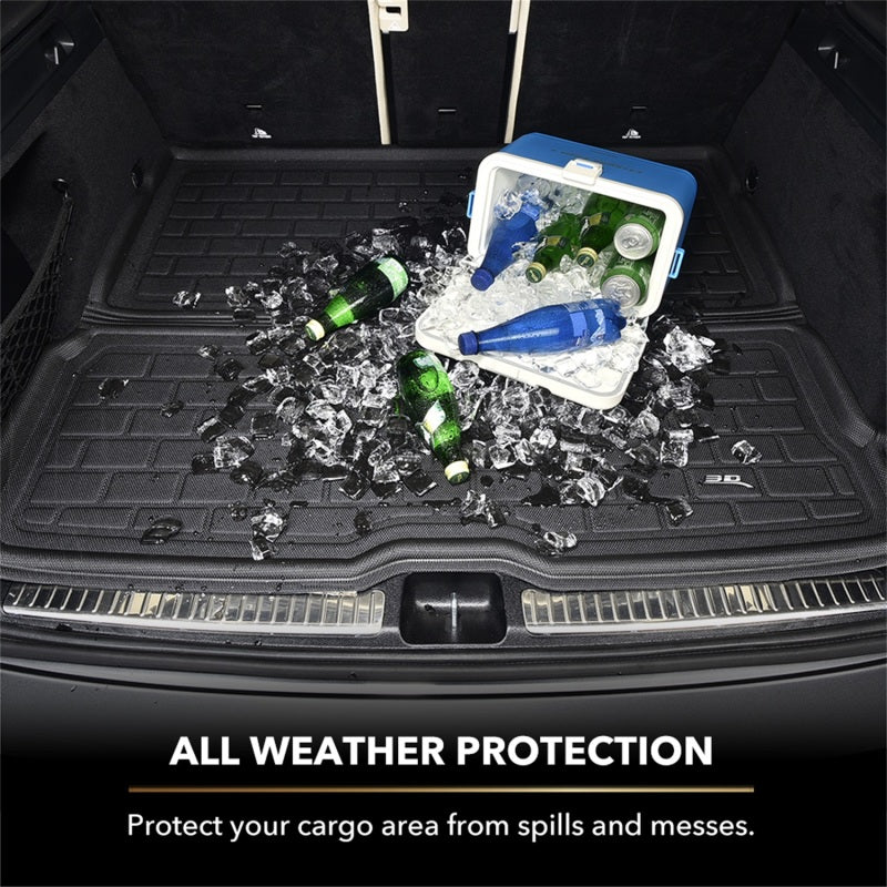 3D MAXpider 2015-2019 Volkswagen E-Golf/ Golf/ Golf Gti/ Golf R Kagu Cargo Liner - Black-thumbmail-5