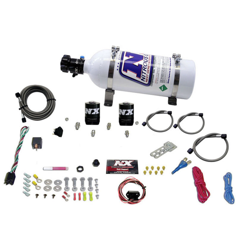 Nitrous Express 10-15 Chevrolet Camaro (5th Gen) Single Nozzle Nitrous Kit (35-150HP) w/5lb Bottle-thumbmail-2