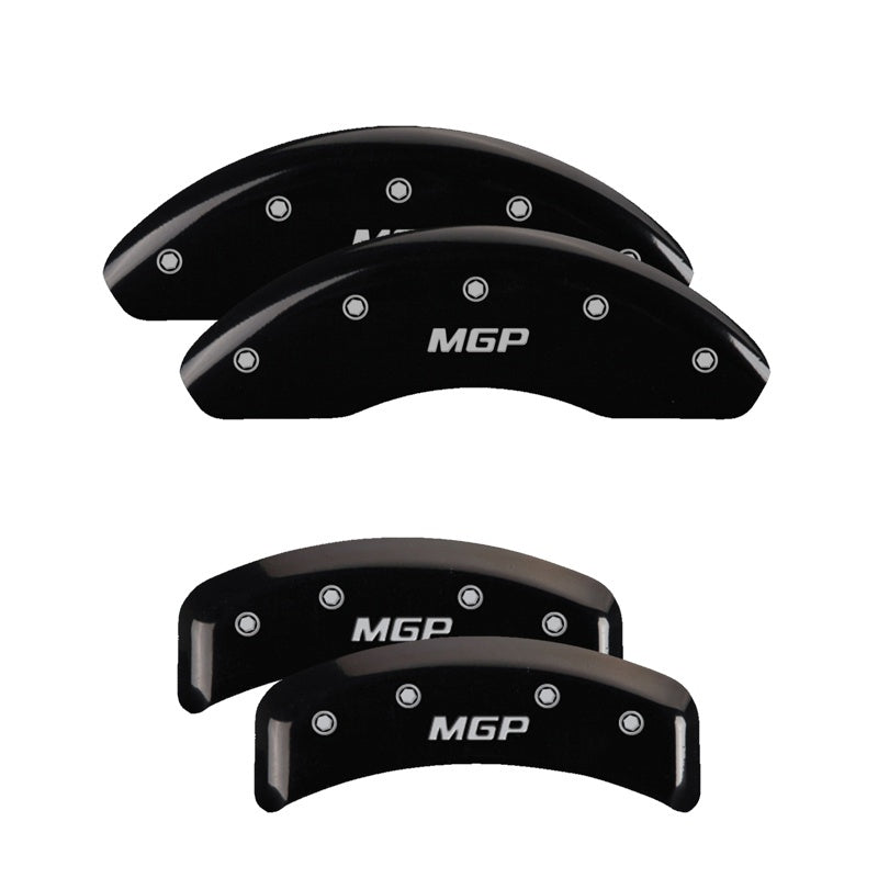 MGP 4 Caliper Covers Engraved Front & Rear MGP Black finish silver ch-thumbmail-2