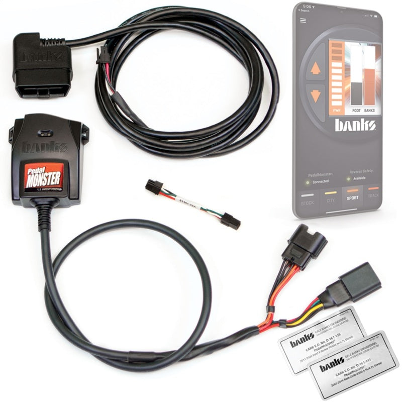 Banks Power Pedal Monster Kit (Stand-Alone) - Molex MX64 - 6 Way - Use w/Phone-thumbmail-7