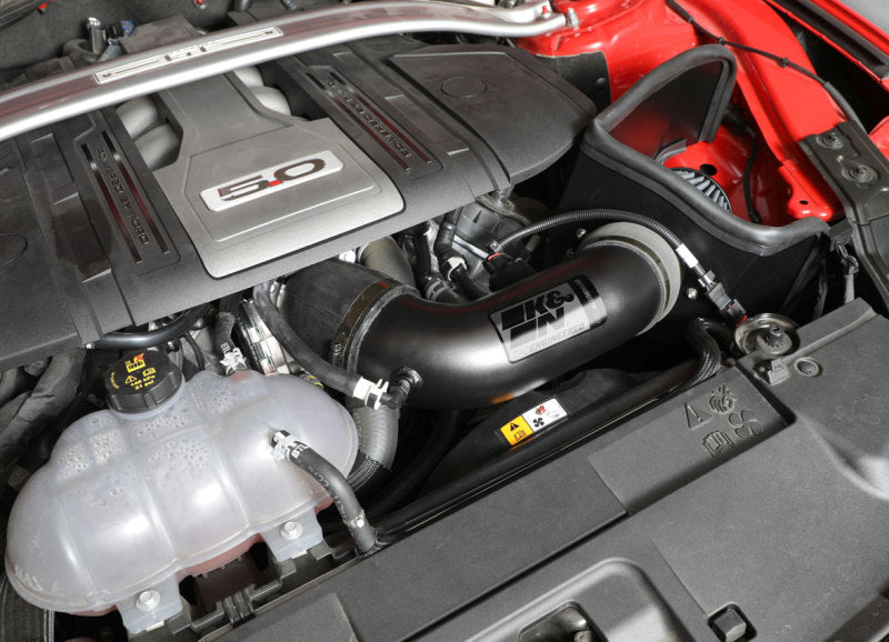 K&N 2018 Ford Mustang GT V8 5.0L F/I Performance Intake Kit-thumbmail-5