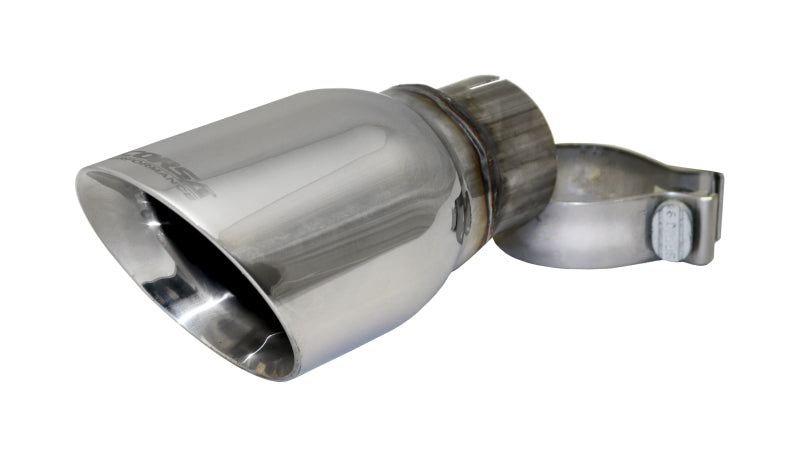 Corsa Single Universal 2.5in Inlet / 4in Outlet Polished Pro-Series Tip Kit-thumbmail-2