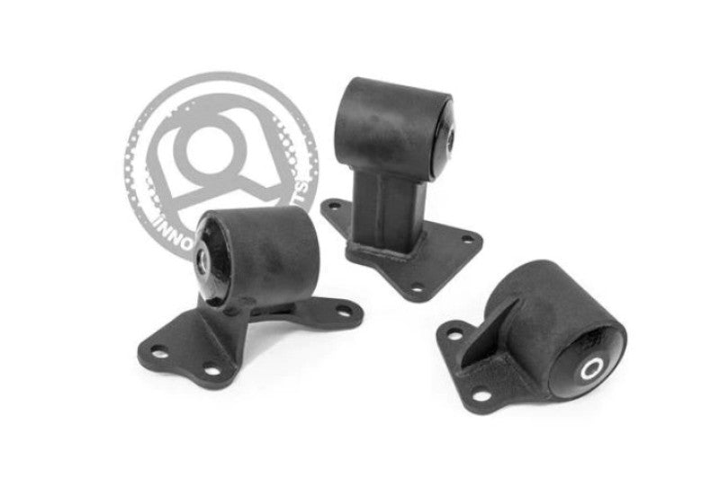 Innovative 94-97 Accord F-Series Black Steel Mounts 75A Bushings (Auto Trans)-thumbmail-1