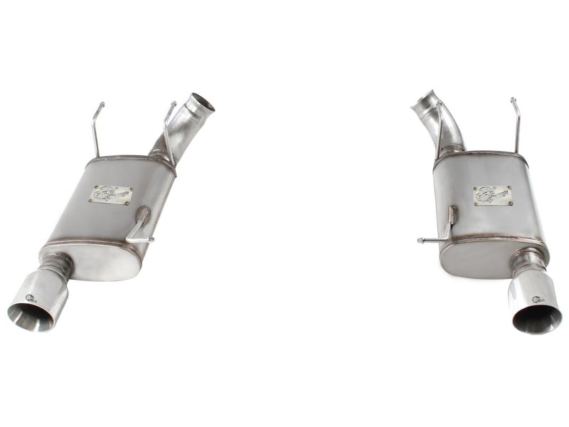 aFe MACHForce XP Exhaust 11-14 Ford Mustang GT V8-5.0L 3in. SS Axle-Back w/Polished Tips-thumbmail-5