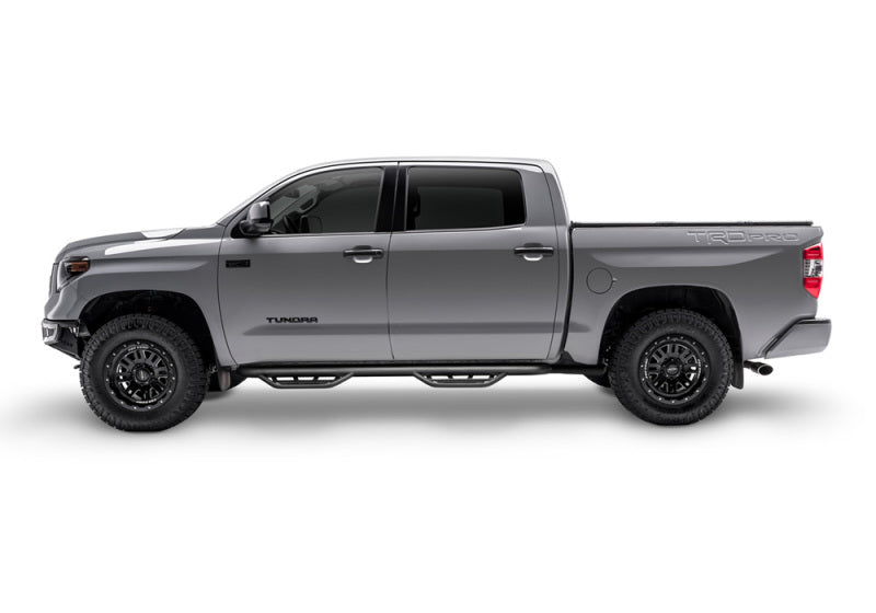 N-Fab Podium LG 15-18 GMC/Chevy Canyon/Colorado Crew Cab SRW - Tex. Black - Cab Length - 3in-thumbmail-6