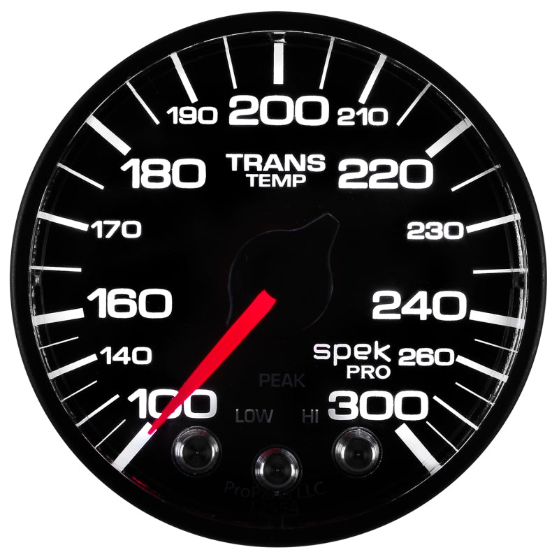 Autometer Spek-Pro 52.4mm 100-300 Deg F Digital Stepper Motor Trans Temp Gauge-thumbmail-5