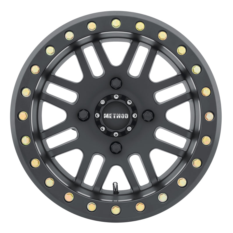 Method MR406 UTV Beadlock 14x8 / 4+4/0mm Offset / 4x136 / 106mm CB Matte Black Wheel-thumbmail-2