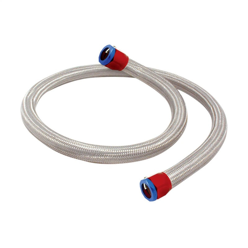 Spectre Stainless Steel Flex Heater Hose Kit 5/8in. Diameter - 4ft. Red/Blue-thumbmail-2