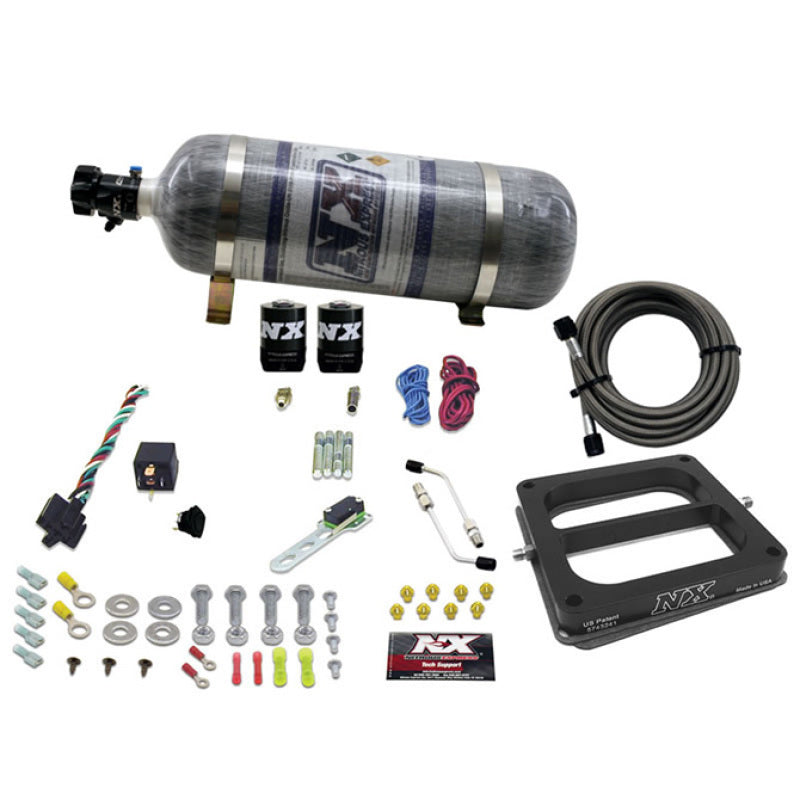 Nitrous Express Dom/Gasoline Nitrous Kit (100-500HP) w/Composite Bottle-thumbmail-2