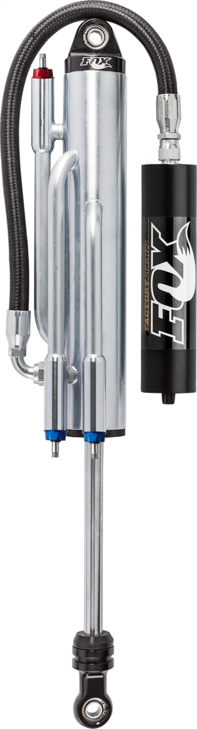 Fox 3.0 Factory Series 12in Remote Res. 3-Tube Bypass (2 Comp/1 Reb) Shock 7/8in (Cust. Valv) - Blk-thumbmail-2