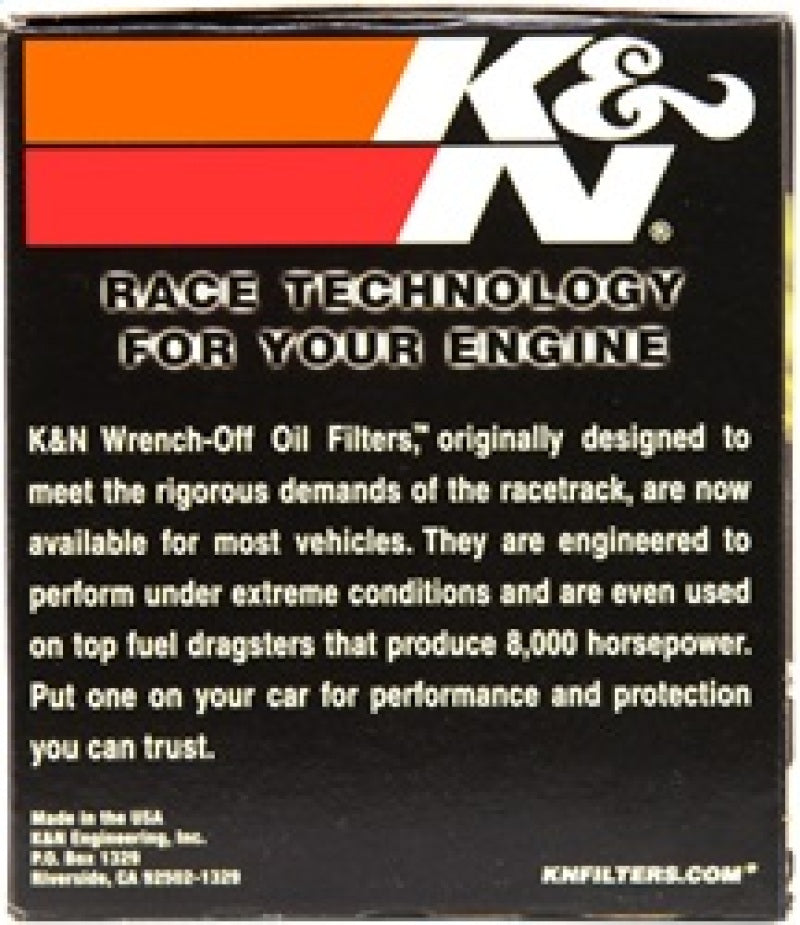 K&N 87-92 Supra Non-Turbo / 99-04 Grand Cherokee 4.0 Performance Gold Oil Filter-thumbmail-6
