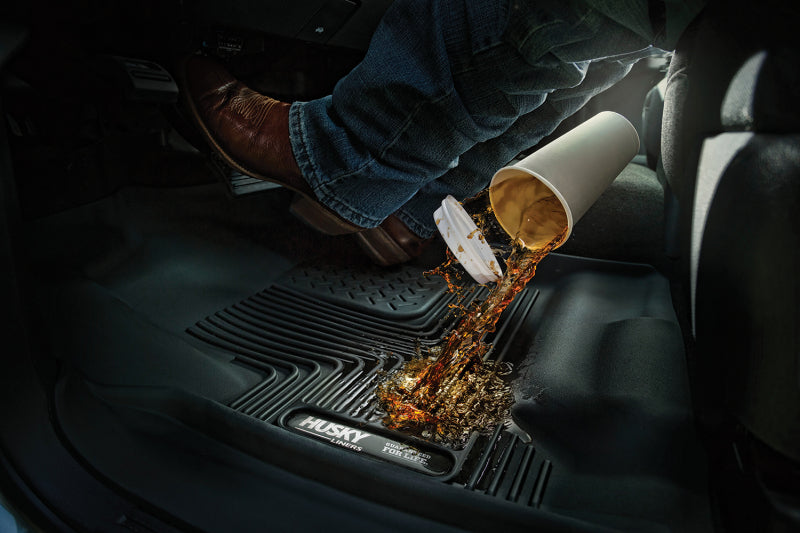 Husky Liners 2015 Chevy Colorado / GMC Canyon Extended Cab X-Act Contour Black 2nd Row Floor Liners-thumbmail-7