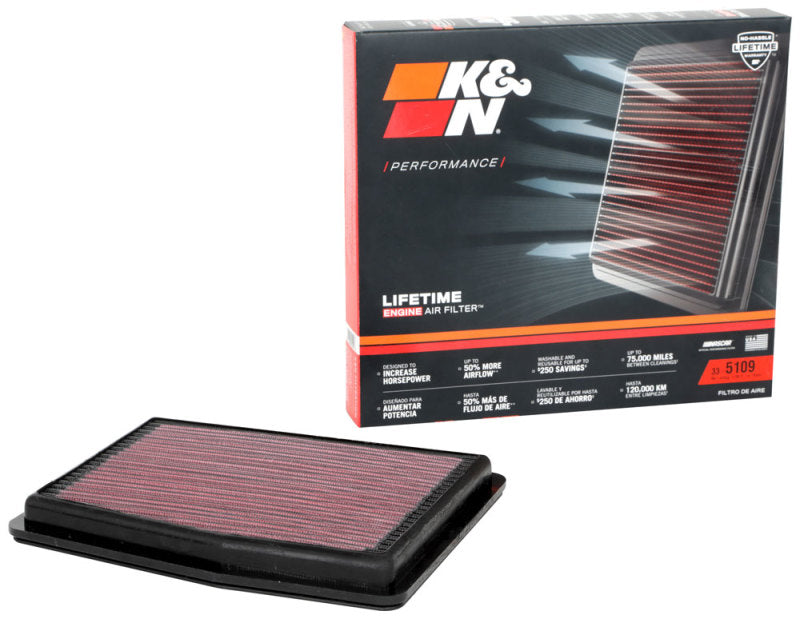 K&N 2020 Hyundai Sonata L4-2.0L F/I Replacement Drop In Air Filter-thumbmail-4