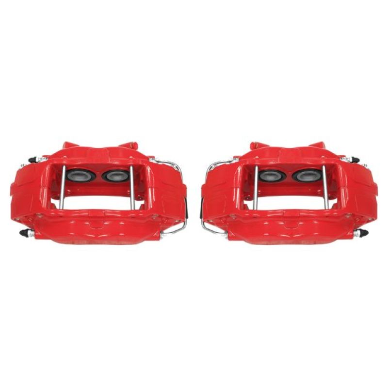 Power Stop 07-14 Ford Mustang Front Red Calipers w/o Brackets - Pair-thumbmail-2