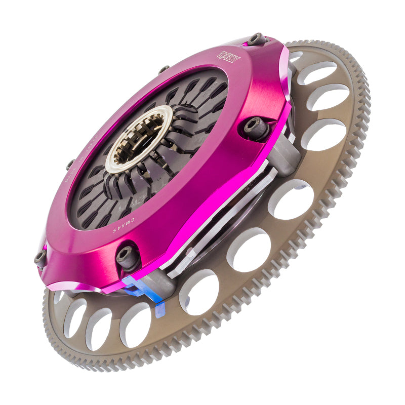 Exedy 2004-2014 Subaru Impreza WRX STI H4 Hyper Compe-D Twin Cerametallic Clutch Sprung Center Disc-thumbmail-4