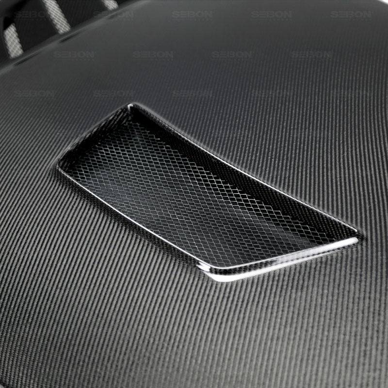 Seibon 2017 Honda Civic Type R CV-Style Carbon Fiber Hood-thumbmail-4