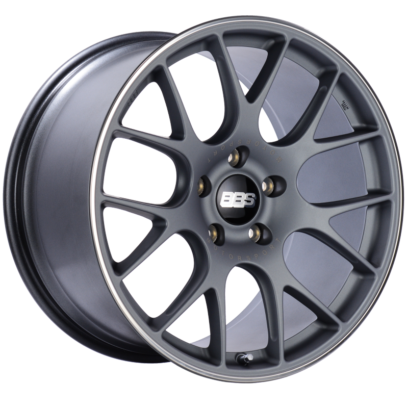BBS CH-R 20x11.5 5x130 ET65 CB71.6 Satin Titanium Polished Rim Protector Wheel-thumbmail-1