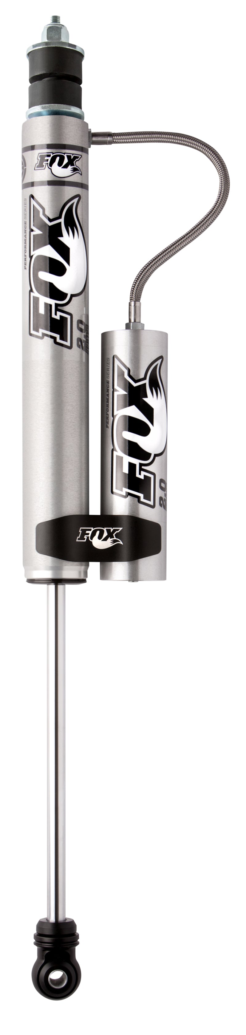 Fox 2.0 Performance Series 12.1in. Smooth Body Remote Res. Shock w/Stem Mount / Std Travel - Black-thumbmail-2